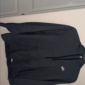 Nike Men's Charcoal Hoodie Sweater